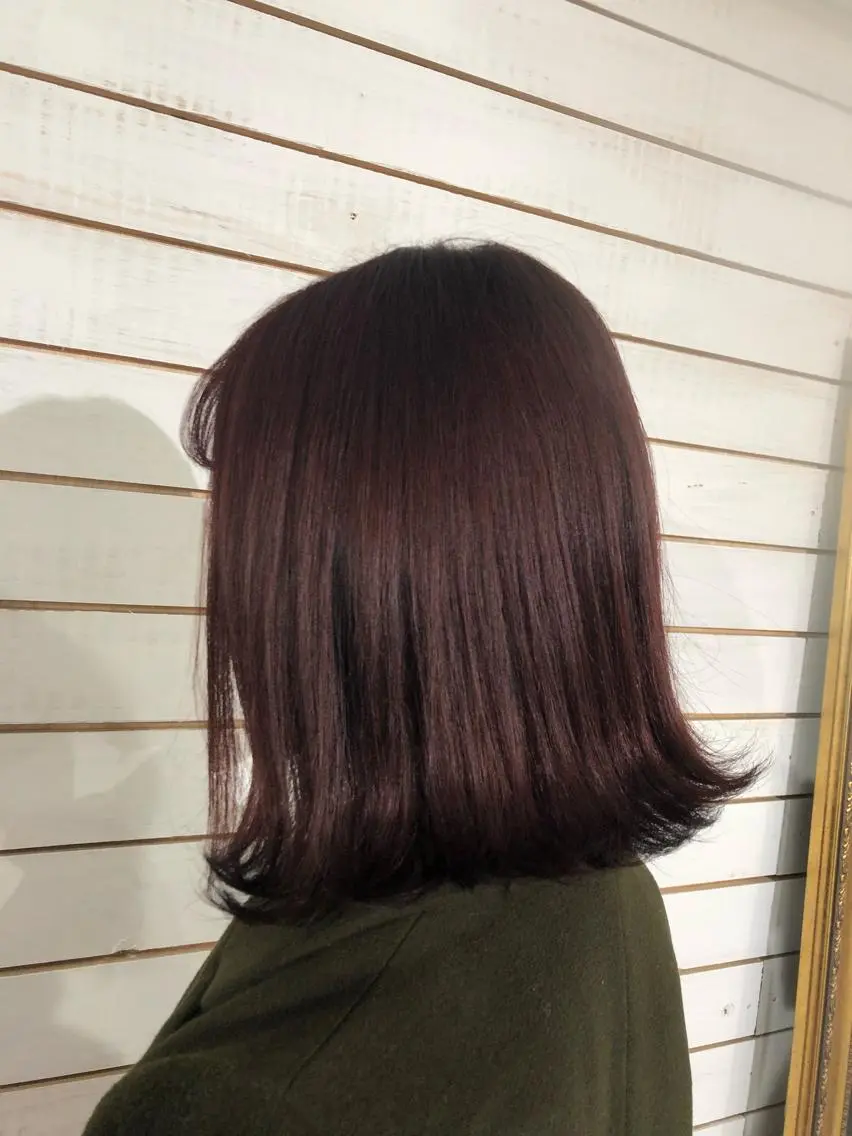 ミディアム カラー ブラウンカラー ピンクカラー ピンクブラウン ヘアカラー トリートメント 🧡艶髪/エクステ 🫧🧡YUKI❄️のヘアスタイル