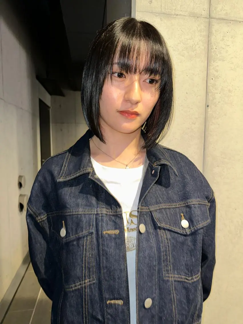 ショート カラー カット ヘアカラー トリートメント 似合わせウルフ/ レイヤー/山本祐輔のヘアスタイル