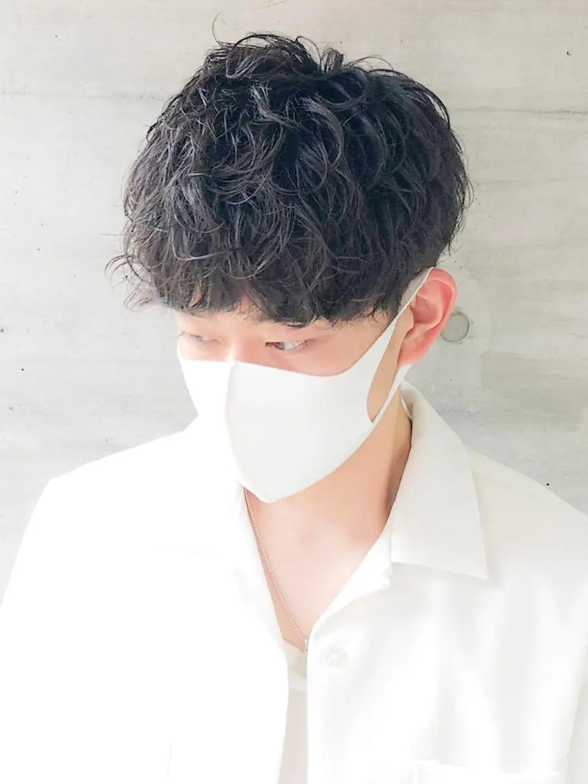 メンズ ced下赤塚店／うる 艶ヘアカラー🦋のヘアスタイル