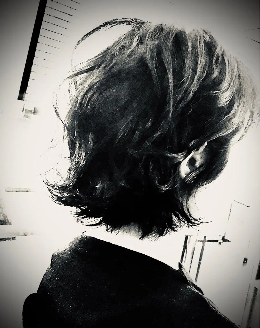 ミディアム イーズヘアーデザイン 生駒雅己のヘアスタイル