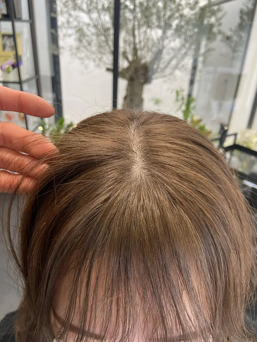 ロング カラー ベージュカラー ブリーチ ブリーチなしカラー 似合わせパーマ/ 山本銀次郎のヘアスタイル