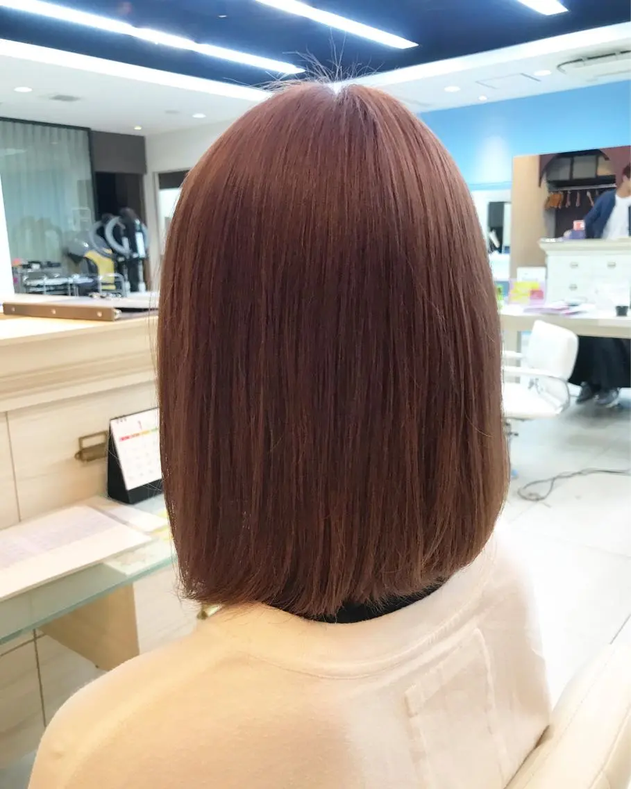 セミロング カラー ダブルカラー ハイトーンカラー ピンクカラー どんな髪の悩みも解決 します✨田嶋俊一✨のヘアスタイル
