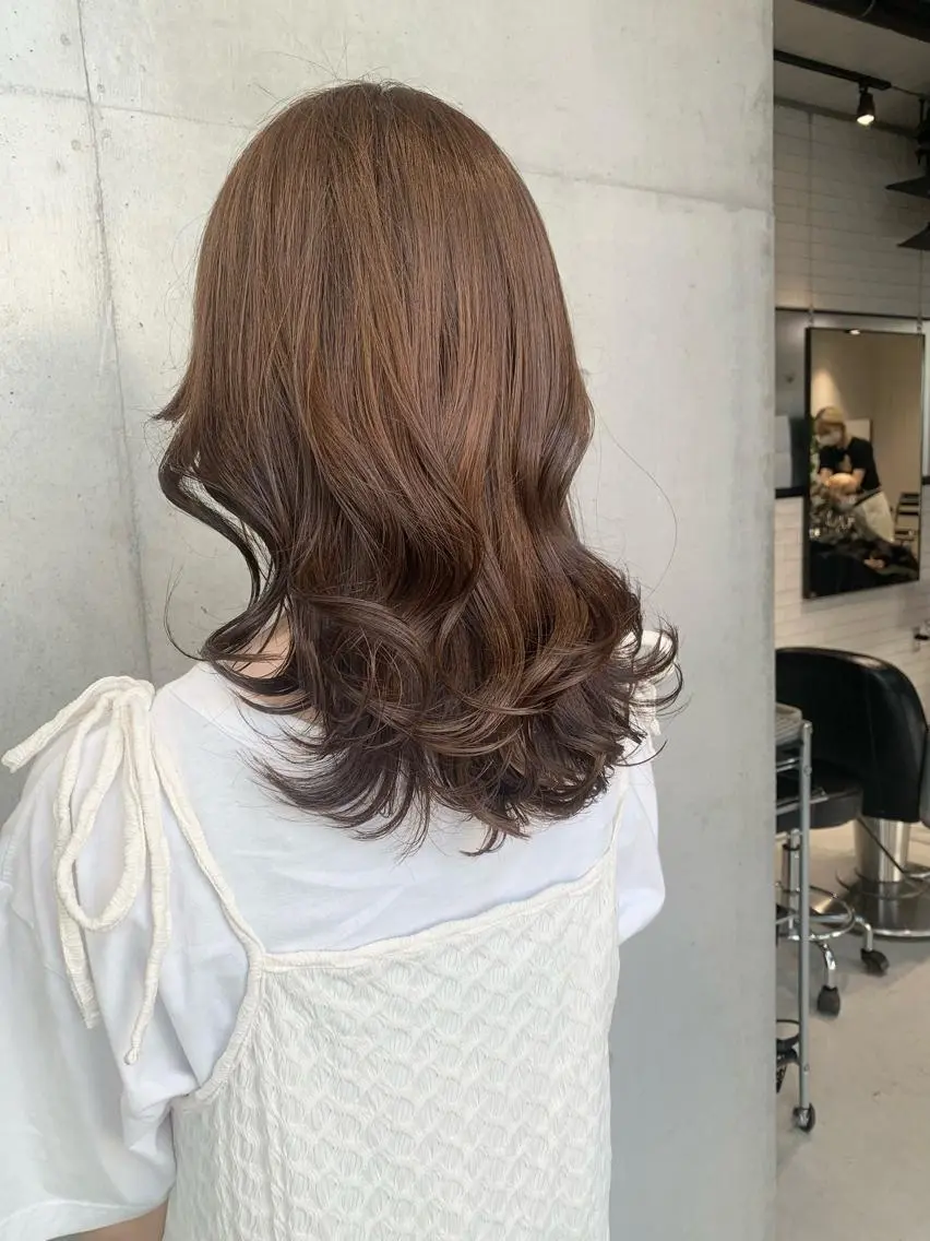 ロング カラー 透明感カラー✂︎ /縮毛矯正/YUKAのヘアスタイル