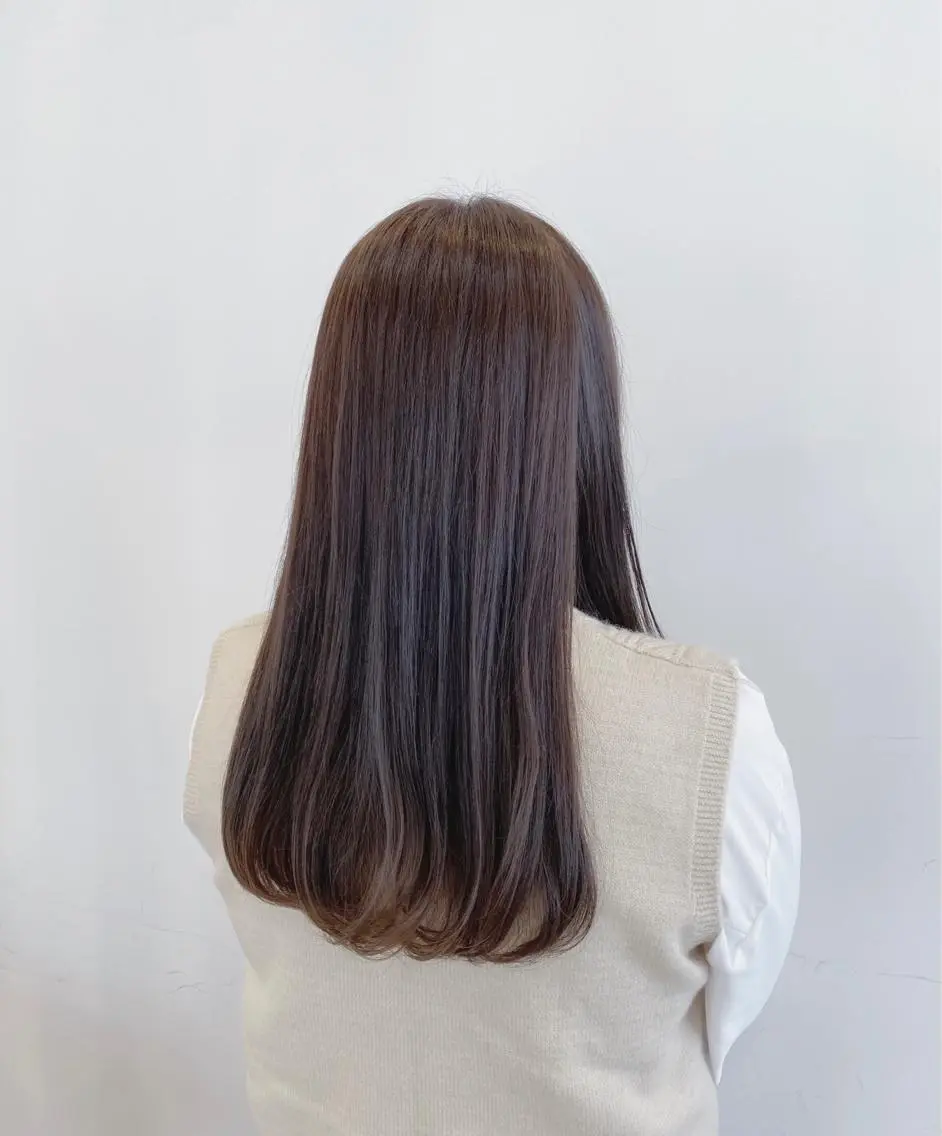 ロング カラー 透明感カラー ブリーチ指名 NO1🌈SAKIのヘアスタイル