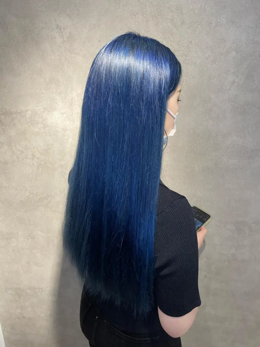 ロング カット ヘアカラー トリートメント ヘッドスパ FABLE HAIR ファブル難波・心斎橋のヘアスタイル