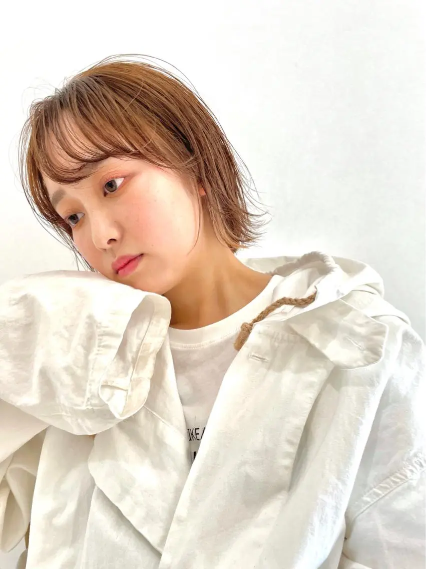 ミディアム 横浜/ショート/ マンツーマン施術　丹のヘアスタイル