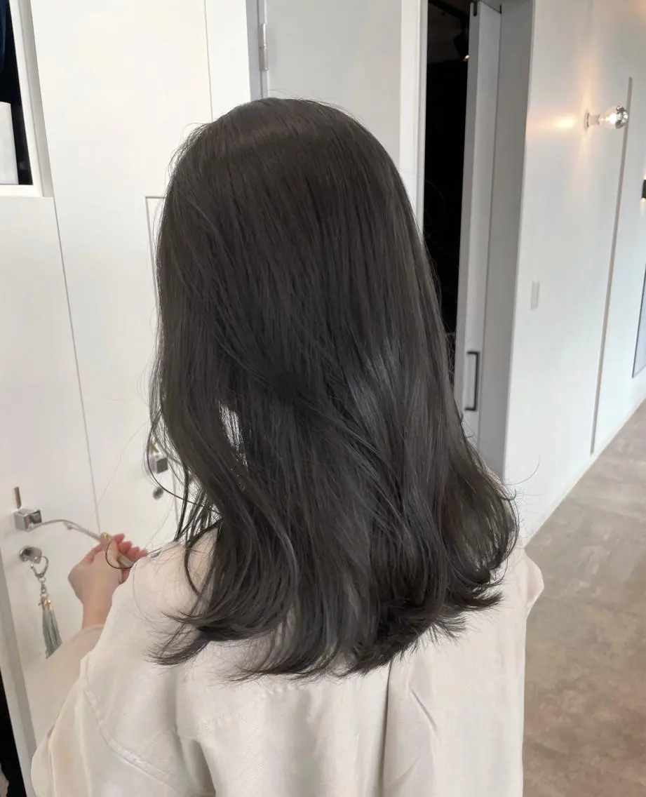 ロング カラー カット ヘアカラー トリートメント 柔らか透け感カラー 🌿ムロヤリョウスケのヘアスタイル
