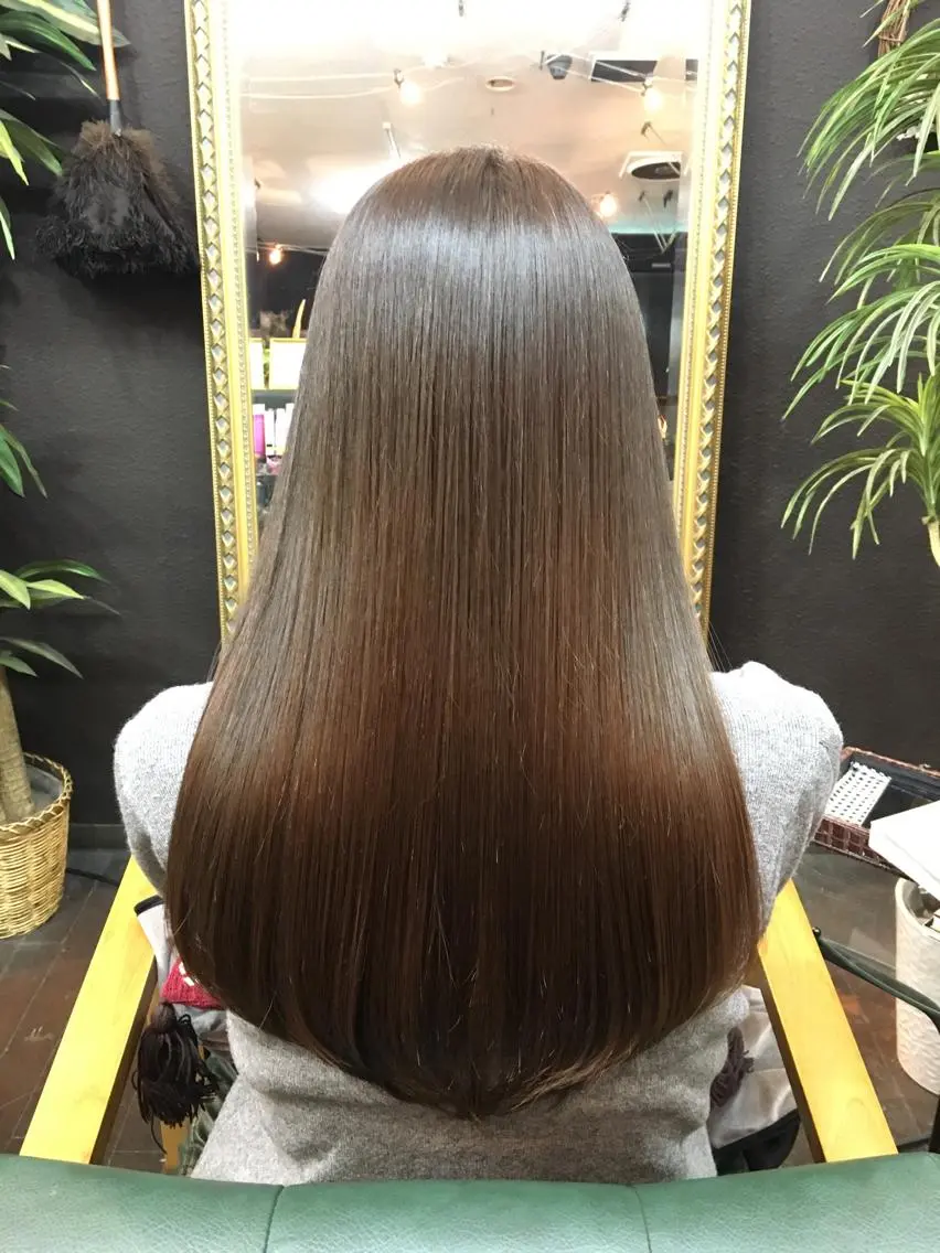 セミロング カラー カジムラ Hのヘアスタイル