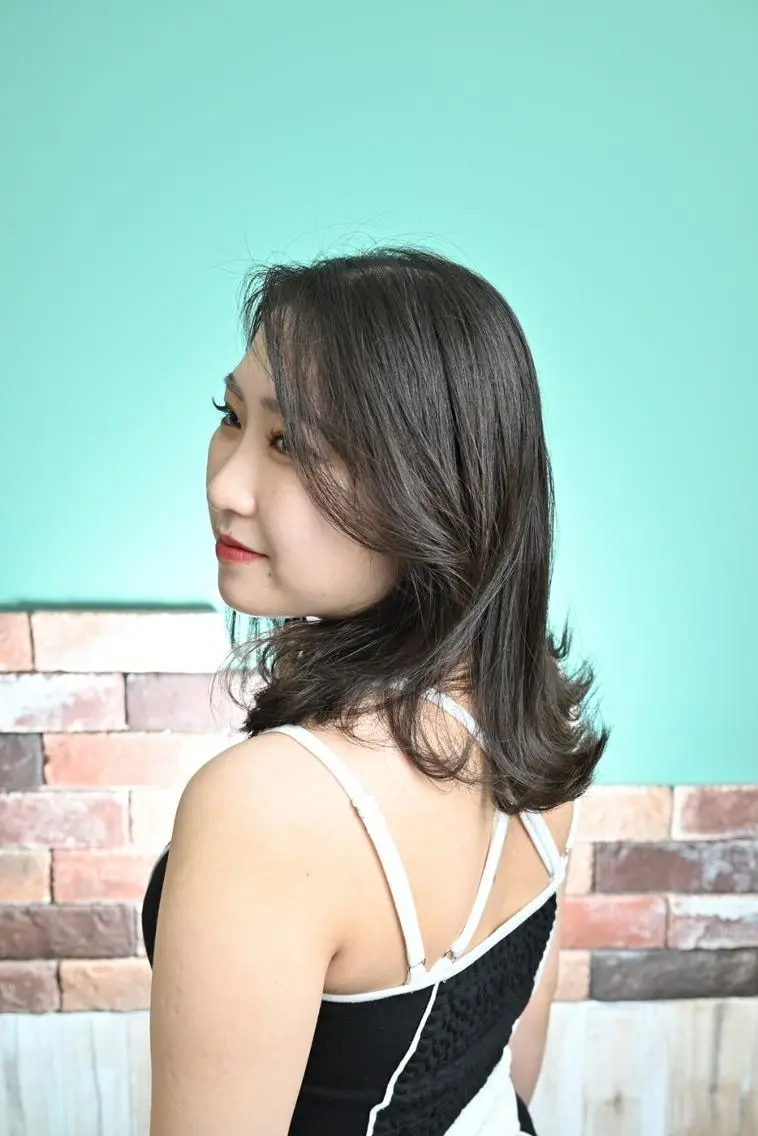 ミディアム ✨質感調整✨ ヤマシタマリエのヘアスタイル