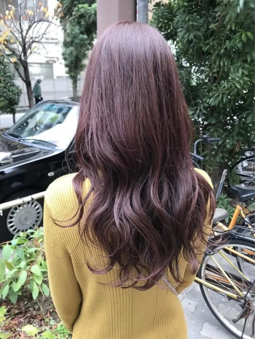 カラー ヘアカラー トリートメント 艶髪🥣透明感カラー 🫧前田奈津実のヘアスタイル