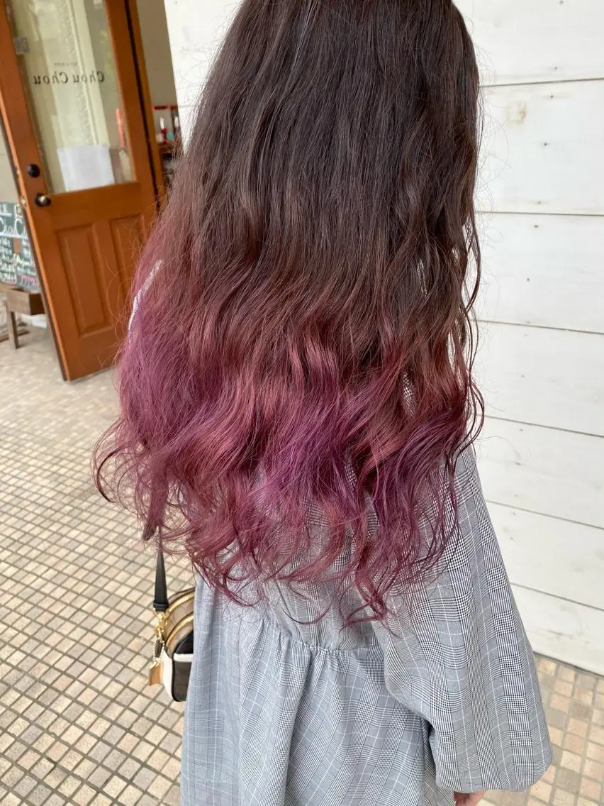カラー SALOWIN栄 高須大貴のヘアスタイル