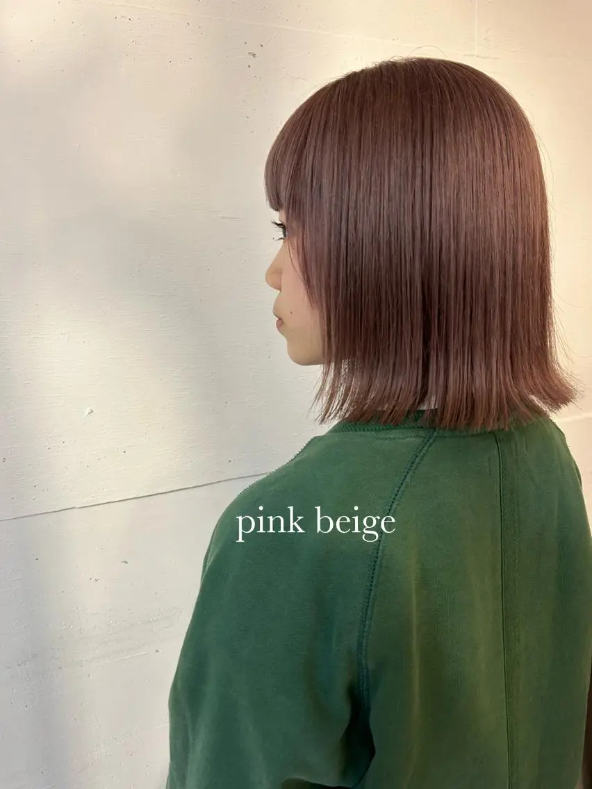 ミディアム カラー 💛🤍U too e’s /店長🧸のヘアスタイル