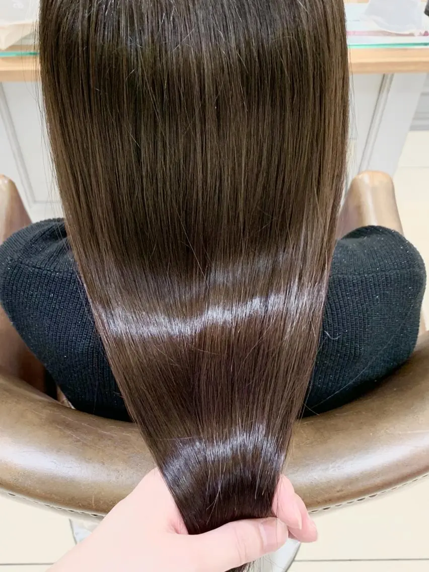 ロング 髪質改善 トリートメント 山下 直人のヘアスタイル