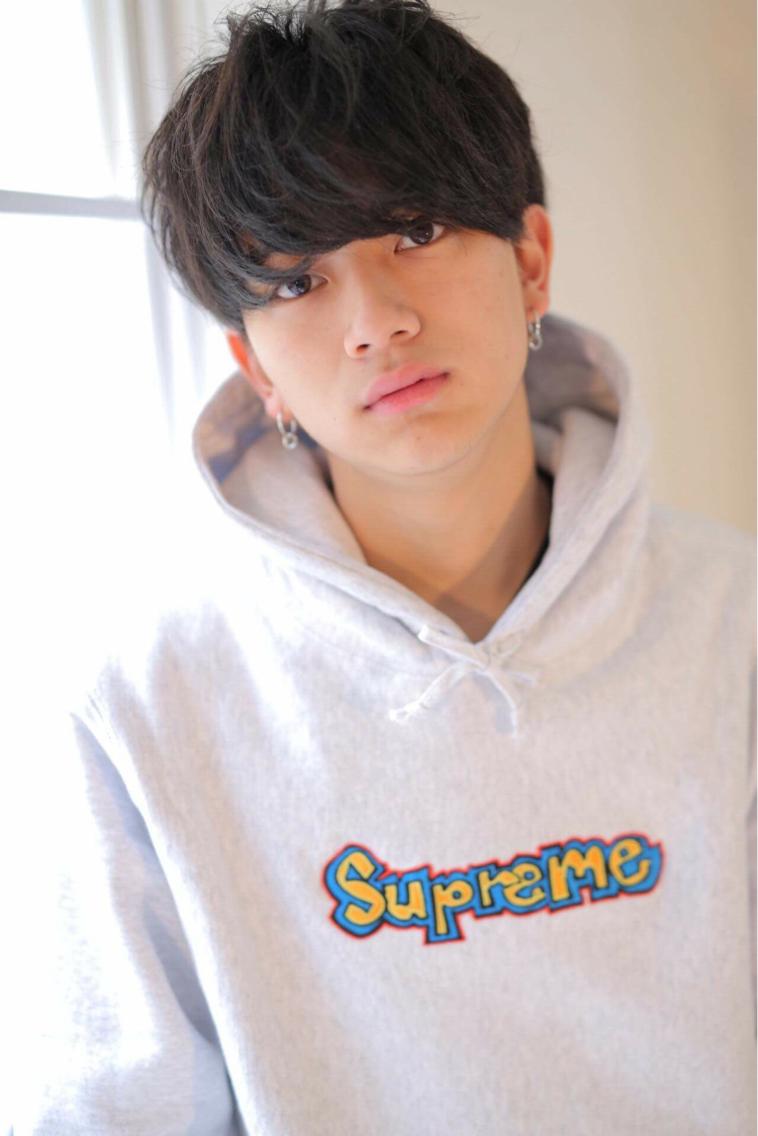ミディアム 小川 海のヘアスタイル