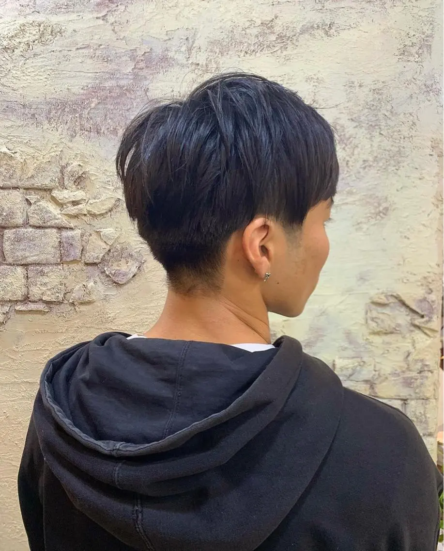 ショート メンズ 七原 海夕のヘアスタイル