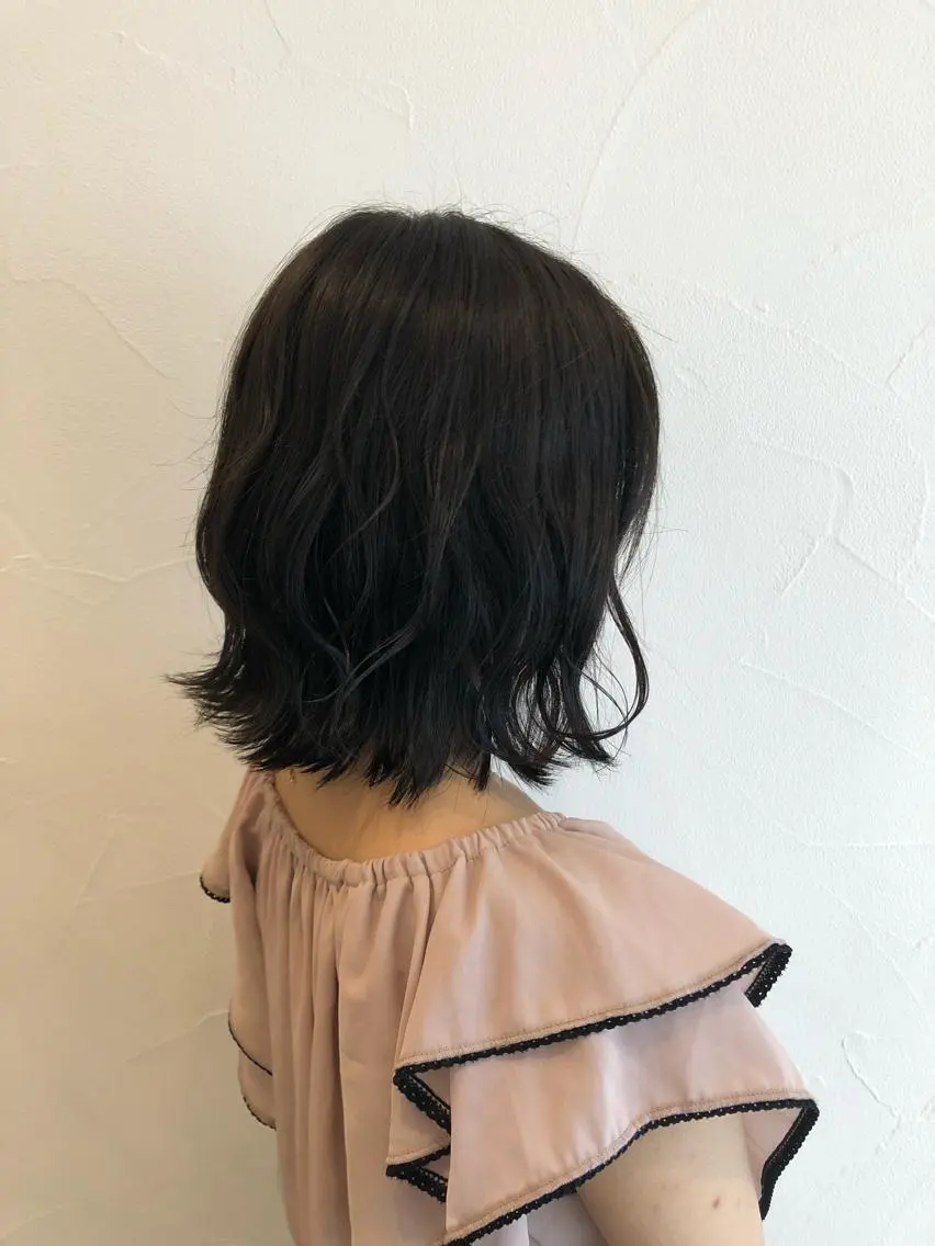 ミディアム アッシュ Ash中目黒店 榊間茜のヘアスタイル