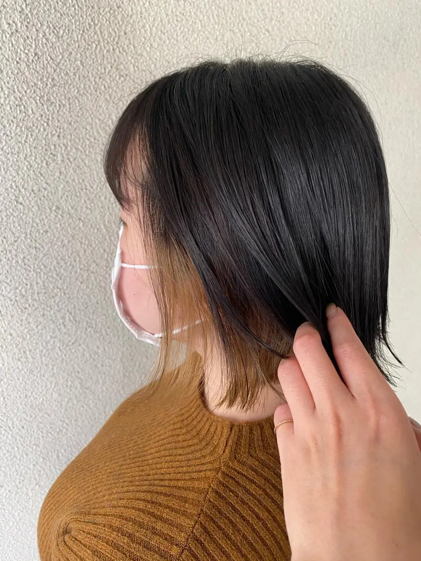 ショート カラー 艶髪✨髪質改善カラー 楠本浩子のヘアスタイル