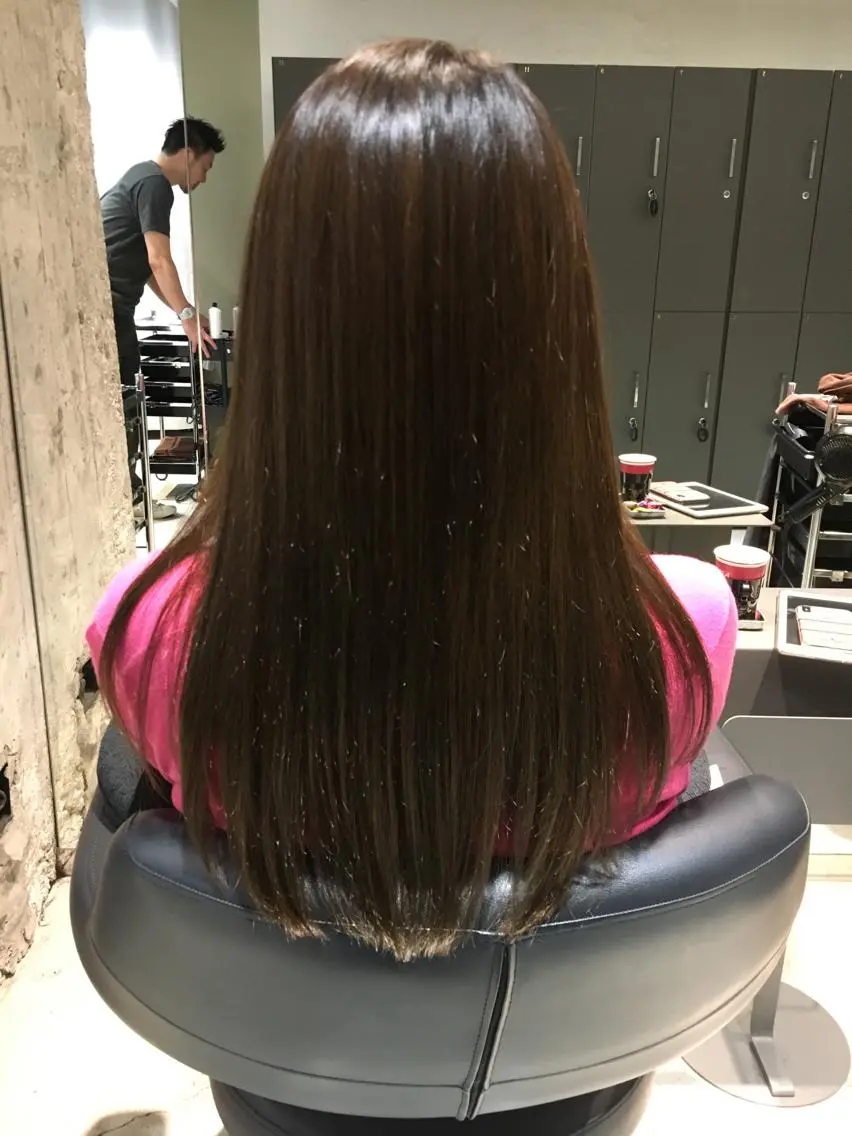 ロング カラー パーマ カット ヘアカラー 縮毛矯正 トリートメント 髪質改善ULTOWA ✨松井 美幸のヘアスタイル