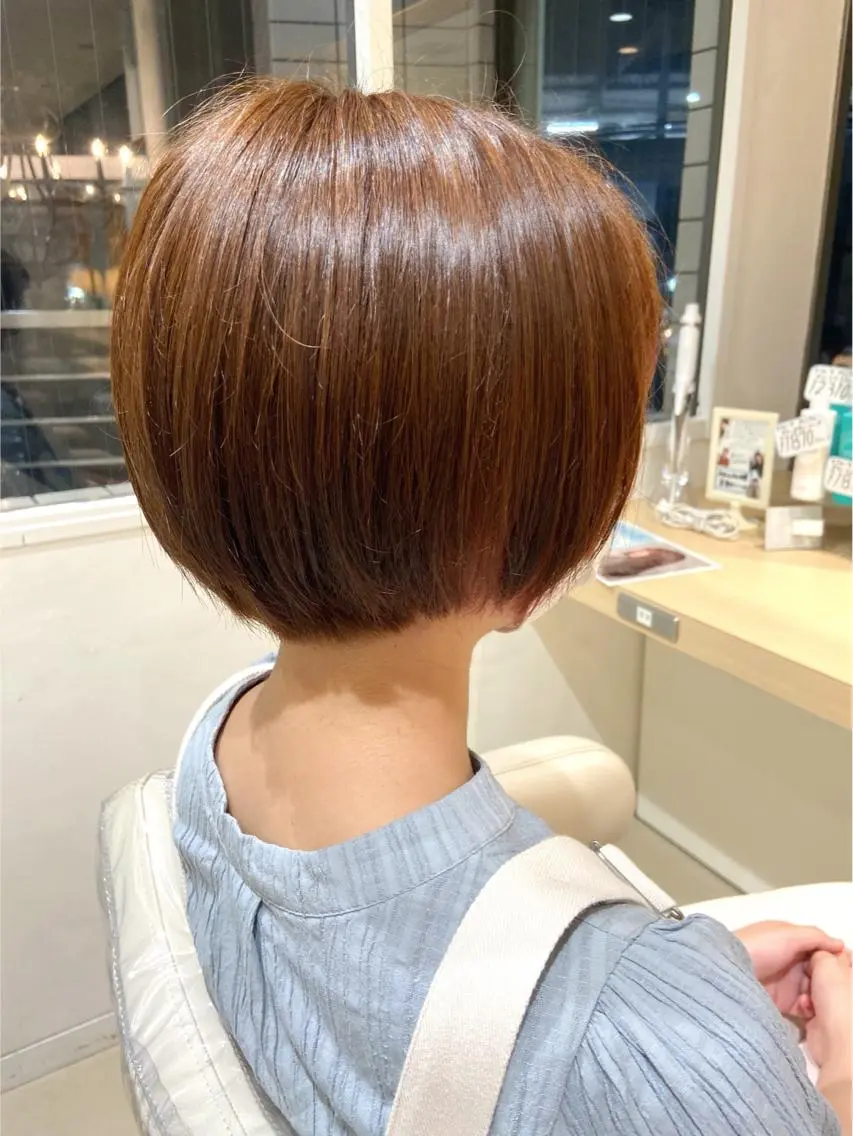 ショート 30代からの大人 ショートのヘアスタイル