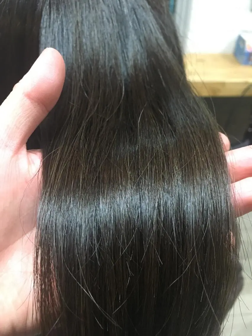 ミディアム カラー 透明感カラー イルミナカラー メンズhair /こえびのヘアスタイル