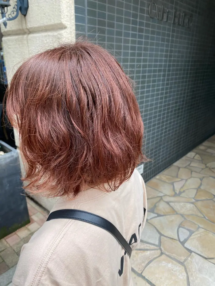 ショート カラー 中尾 綺のヘアスタイル