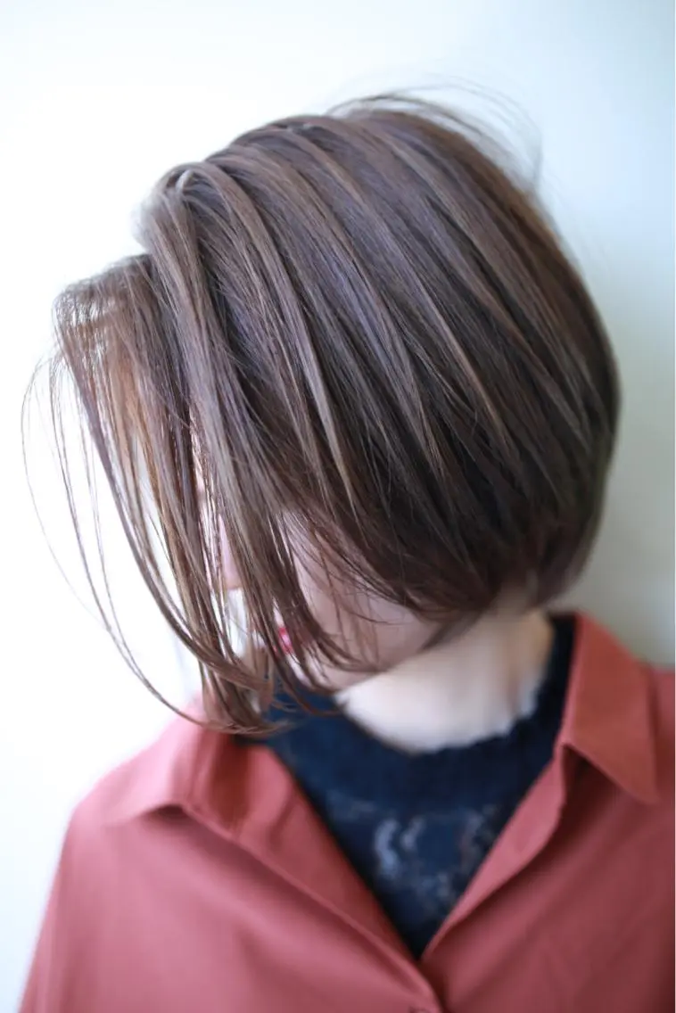 ミディアム パーマ ヘアアレンジ メンズ キッズ ネイル マツエク・マツパ ヘアカラー トリートメント premier modelsのヘアスタイル