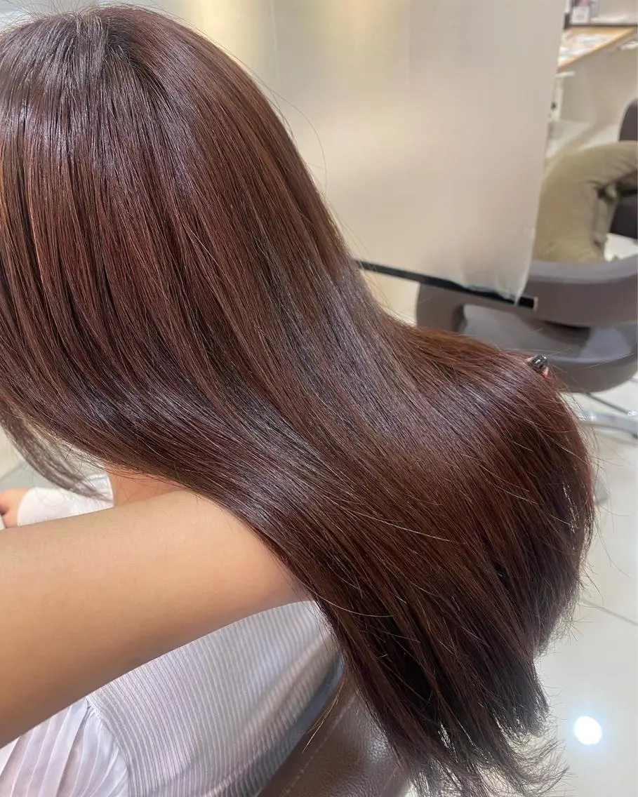 セミロング カラー カット ヘアカラー トリートメント 🐥波巻き/メンズ/ ショート🐥いとみなのヘアスタイル