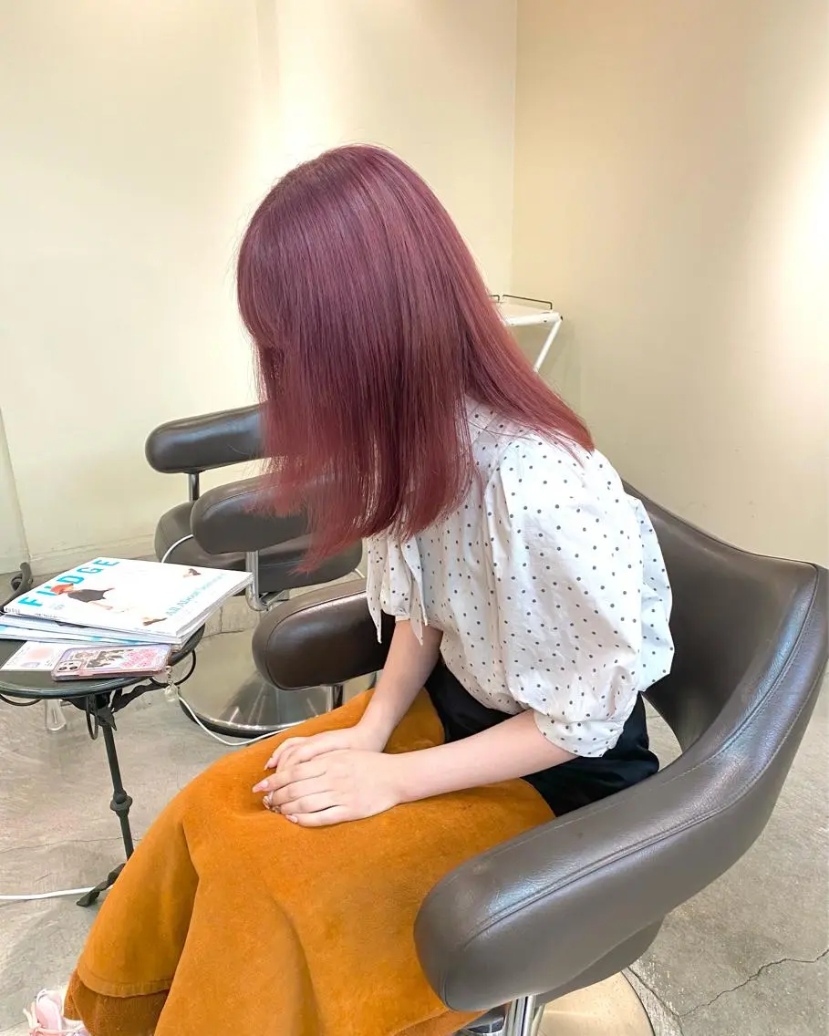 ミディアム ウチダ ユウヤのヘアスタイル