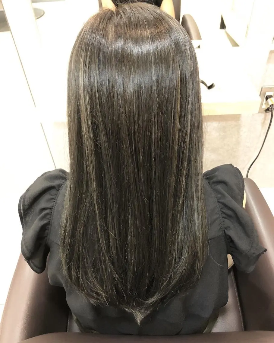 ロング 🤍ムラ修正ブリーチ 🤍原宿/YUUのヘアスタイル