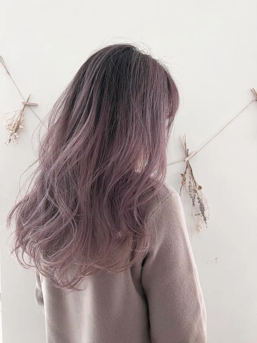 セミロング カラー カット ヘアカラー newi ナカノのヘアスタイル