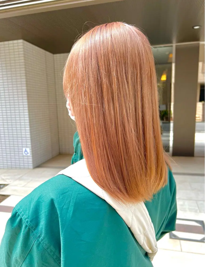 ミディアム カラー ベージュカラー ミルクティーベージュ 💎透明感カラー特化 💎TAISEIのヘアスタイル