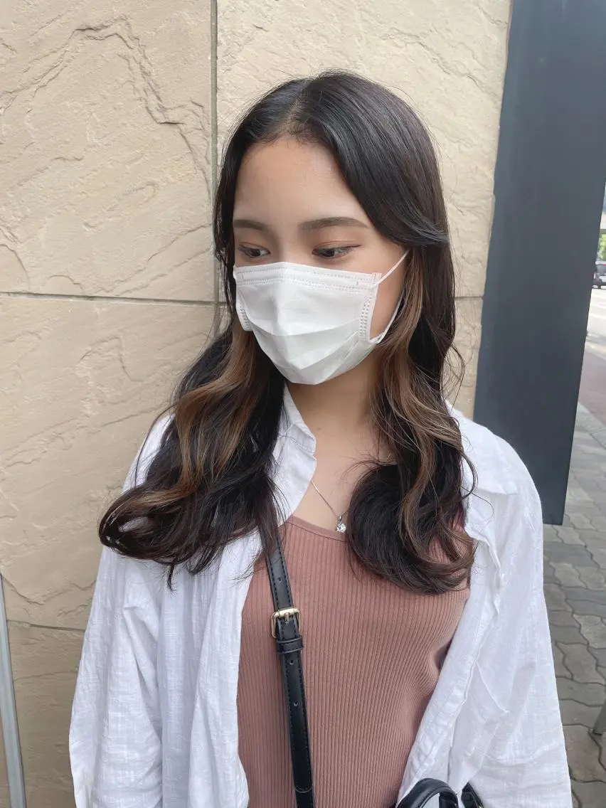 ロング 'comma rinkaのヘアスタイル