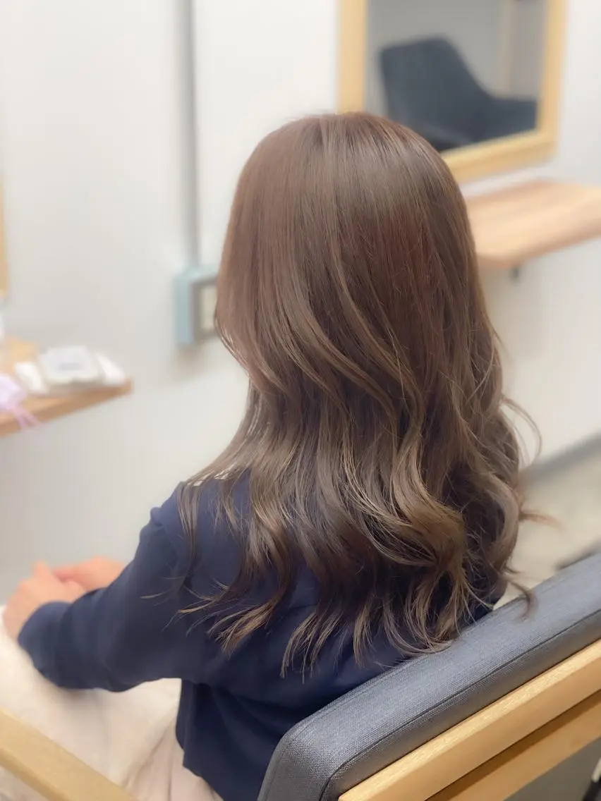 セミロング ヘアカラー トリートメント THE DAY 木村　敏之のヘアスタイル