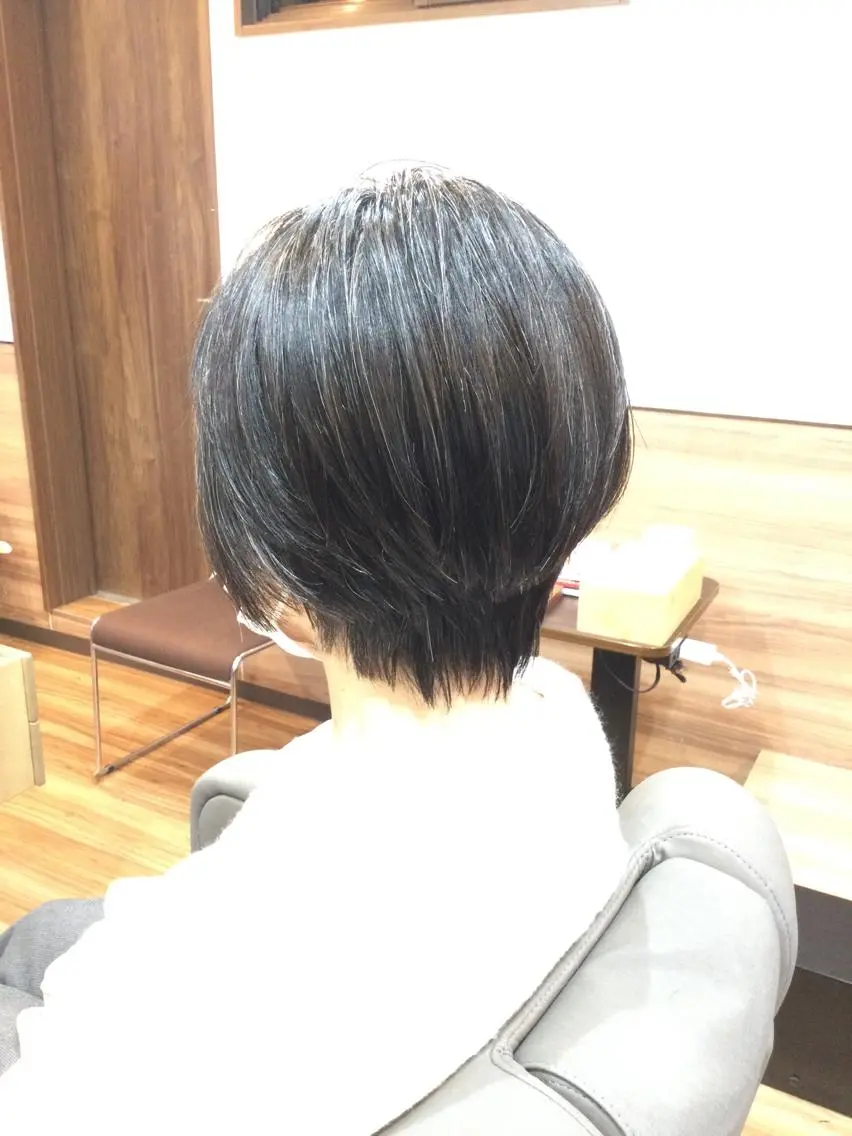 ショート ショートヘア Annon プライベートサロンのヘアスタイル