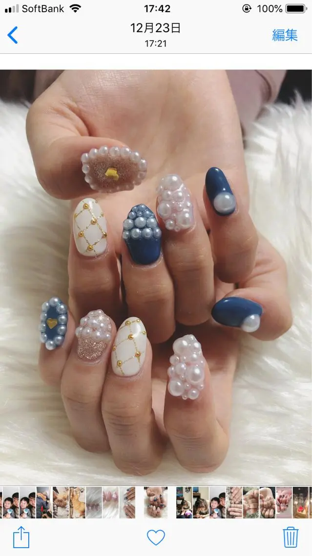 ネイル kiki nail &brow二子玉川のネイルデザイン