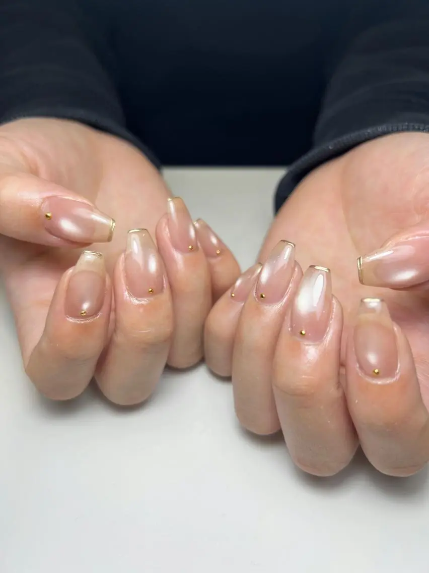 ネイル マグネットネイル mofie🤍ナツカ /練習モデル募集中のネイルデザイン