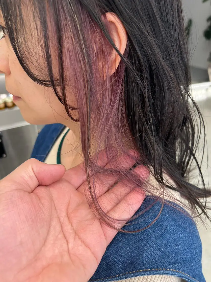 ロング カラー カット ヘアカラー トリートメント デザインカラー茅ヶ崎 オオタ カズキのヘアスタイル