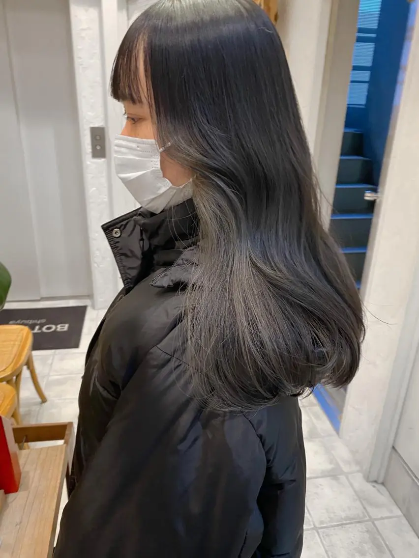 ロング カラー グレージュ インナーカラー 🌟アレンジが似合う カラー🌟Rumiのヘアスタイル