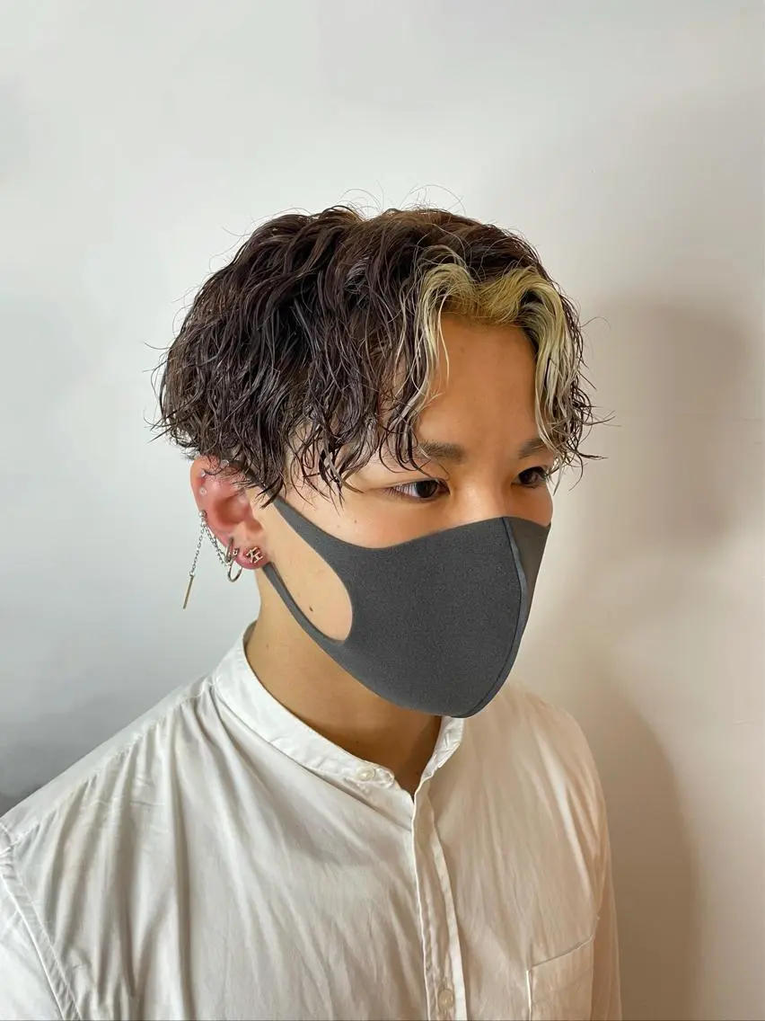 パーマ 渋谷 メンズヘア⭐️ タニグチヨシユキのヘアスタイル