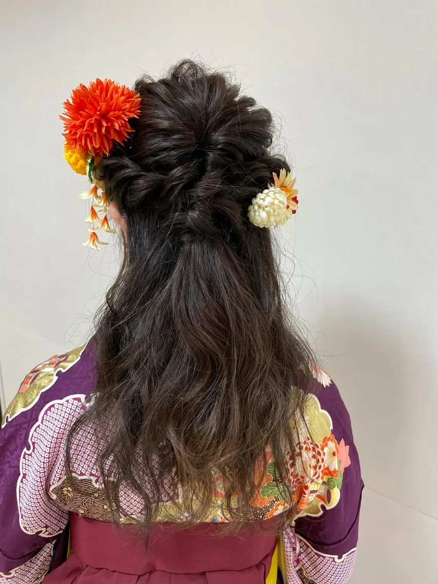 ロング ヘアアレンジ ヘアセット 【Sweep】おじま のぞみのヘアスタイル
