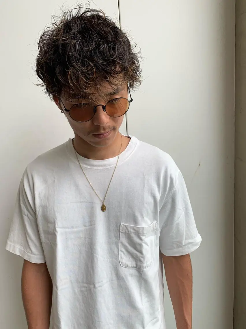 パーマ メンズ メンズパーマ Beach 代表 KENTAのヘアスタイル