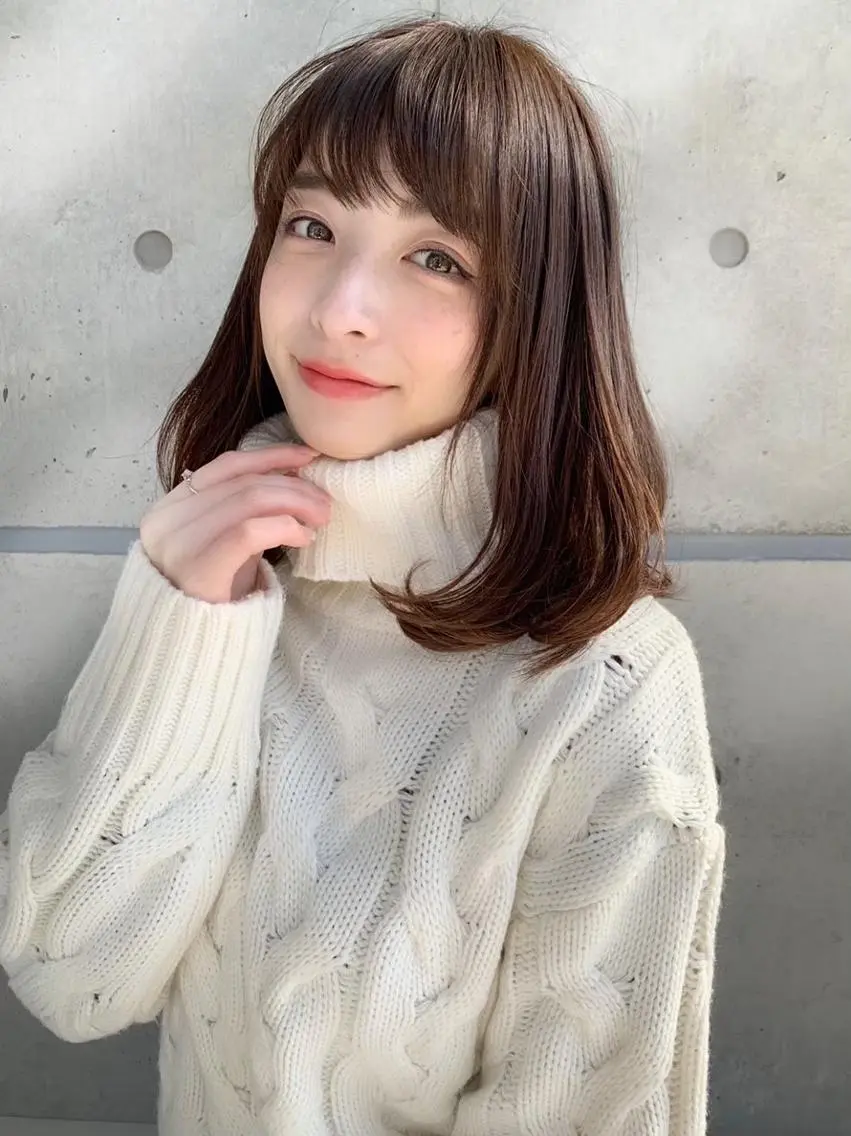 ミディアム 🪞official FRUITS渋谷🩰のヘアスタイル