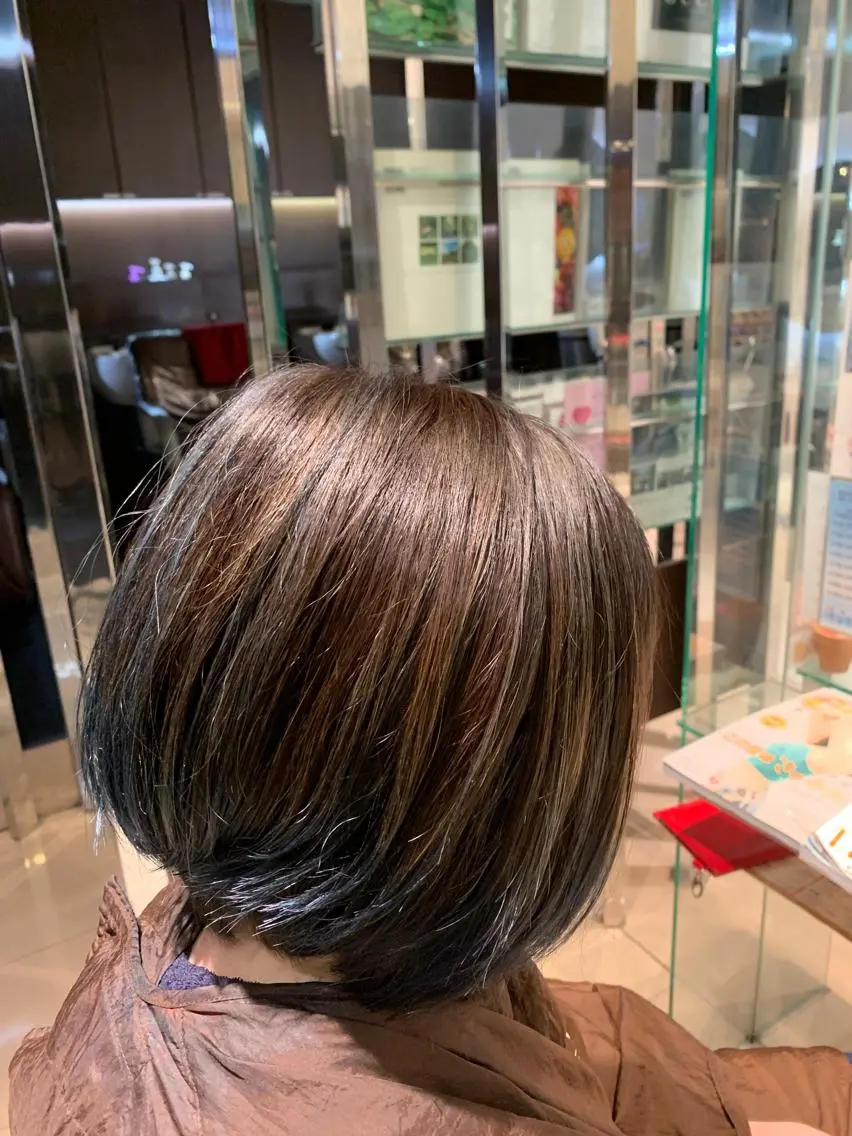 ショート カラー 韓国風特化 池田一之のヘアスタイル