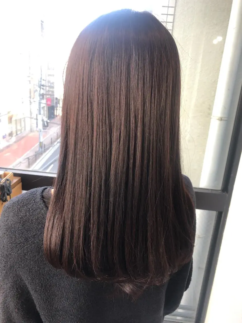 ロング カラー 髪質改善＆ブリーチ 伊勢　祐一郎のヘアスタイル