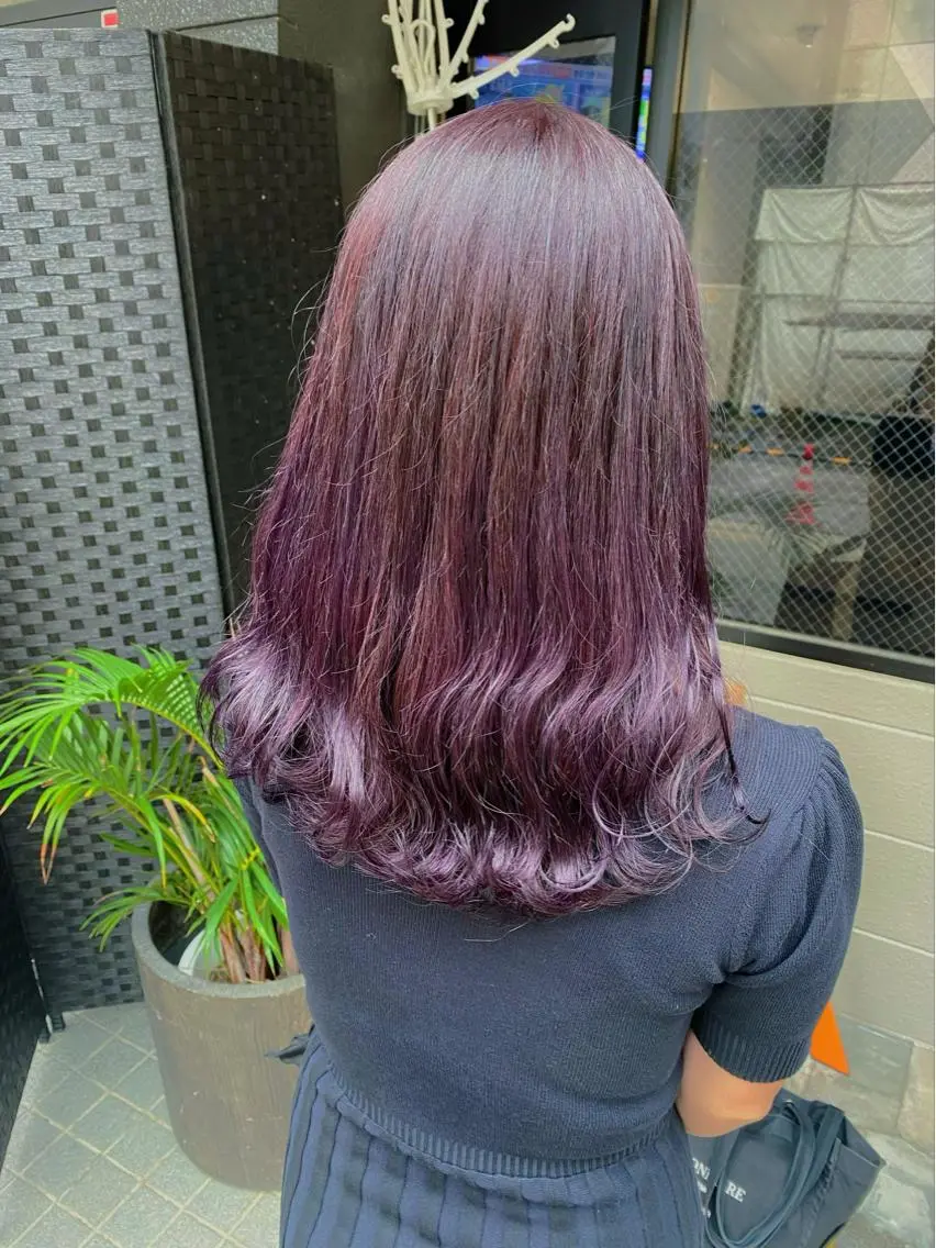 カラー ヘアカラー トリートメント 中富 🍪みなのヘアスタイル