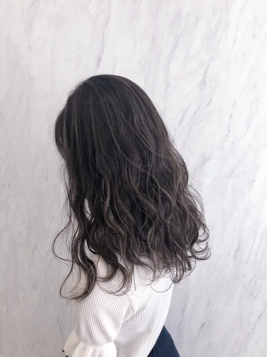 セミロング カラー ヘアアレンジ 阪神尼崎 MASAYAのヘアスタイル