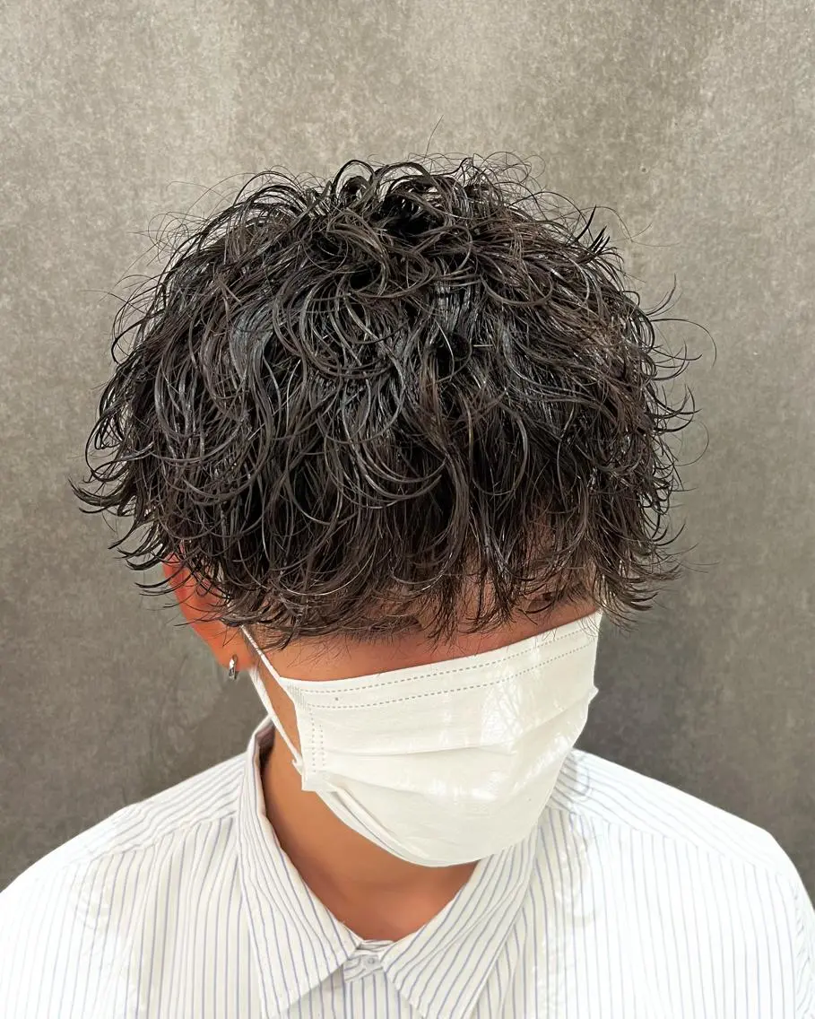 ショート パーマ メンズ 瀧野 翔吾【メンズ特化】のヘアスタイル
