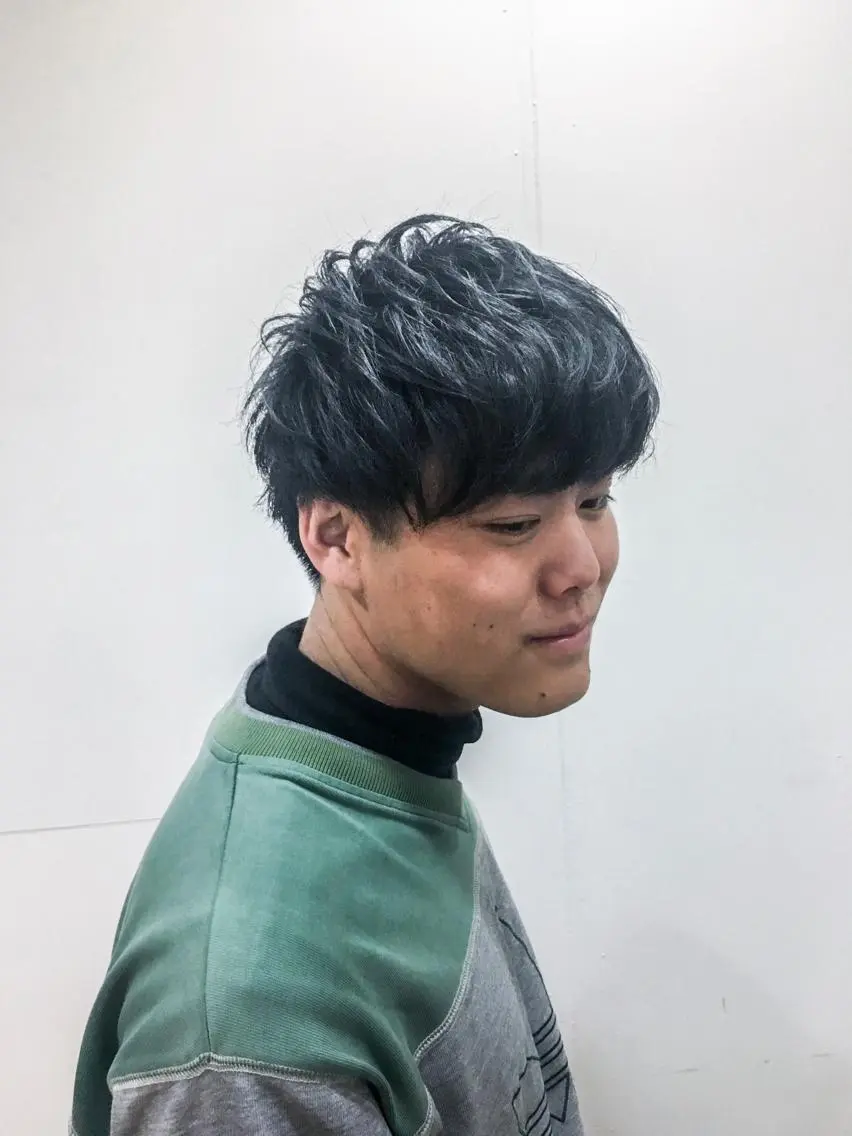 ショート パーマ ヘアアレンジ メンズ メンズスタイル ly本厚木のヘアスタイル