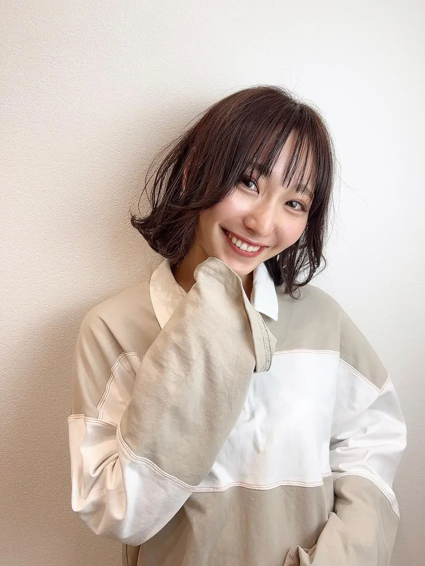 ミディアム カラー ヘアアレンジ ボブ くびれヘア UNIX N.horiiのその他イメージ