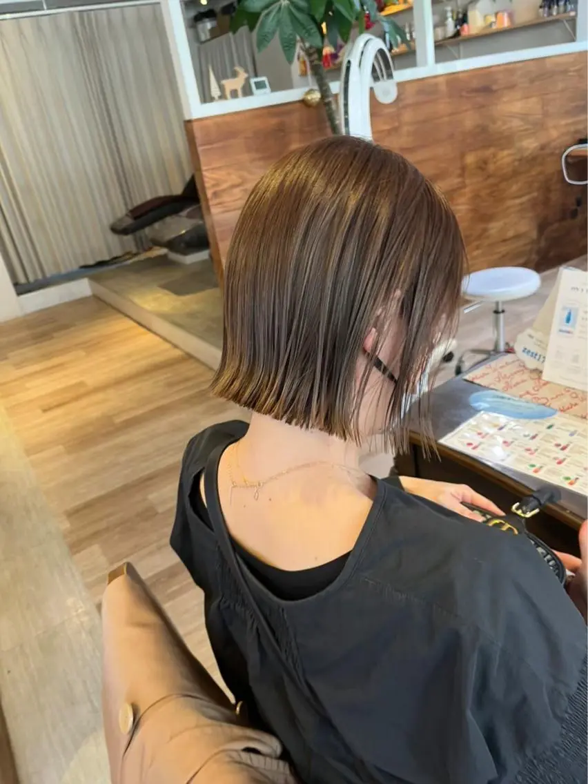 ショート コトミ【メンズ】 【曲がる縮毛矯正】のヘアスタイル
